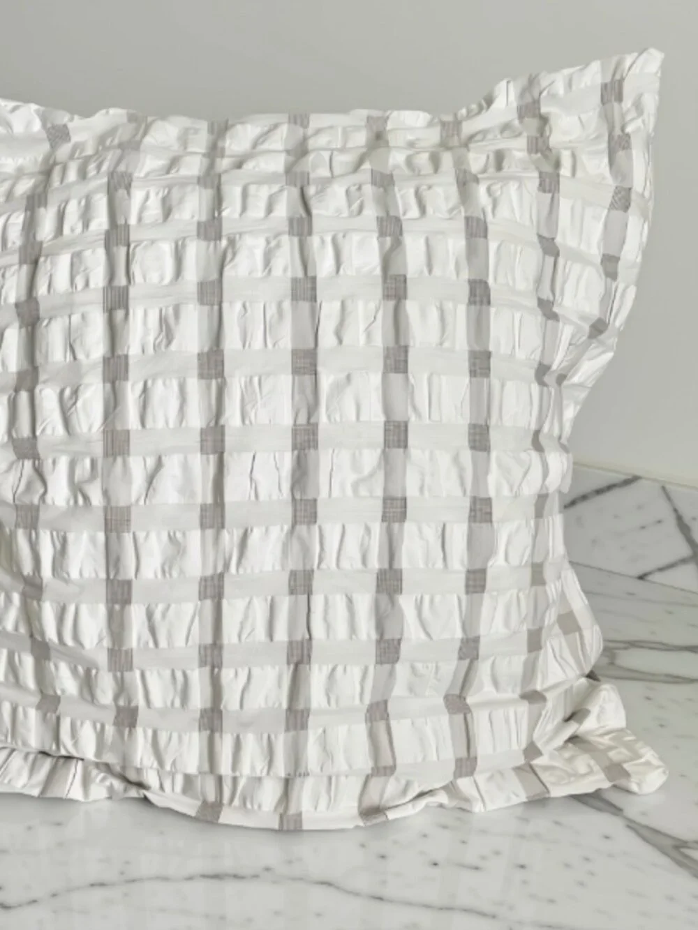 West Elm Duvet Cover & 3 Euro Shams Set